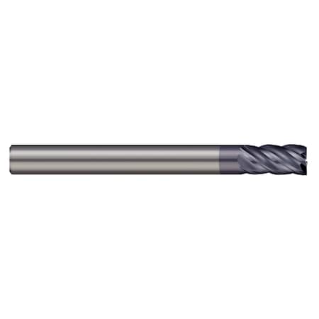 Micro 100 End Mill, 5 Flute, Square, 0.5000" (1/2) Cutter dia, Finish: NACRO VHM-5125-5K